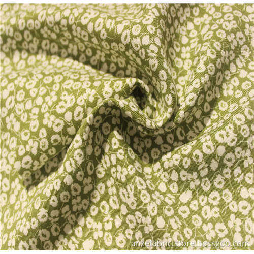 100%rayon twill printed fabric by lead fabric clothing